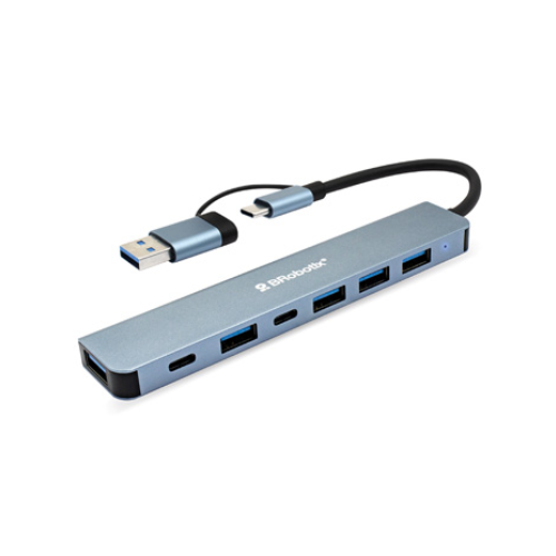 HUB 7 PUERTO 2TYPE-C 5USB